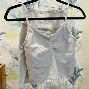 Spiritual Gangster Ruffle Edge Biker Short